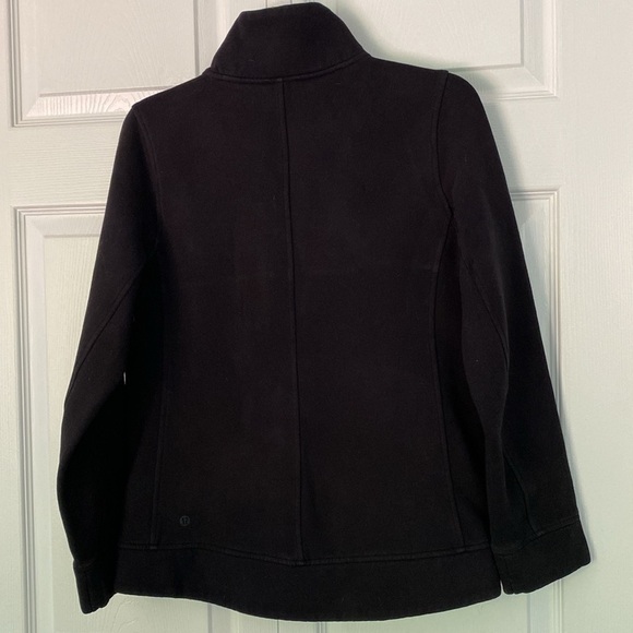 Lululemon Women’s Jacket Fleece Be True Jacket Black size 6 - Picture 11 of 16